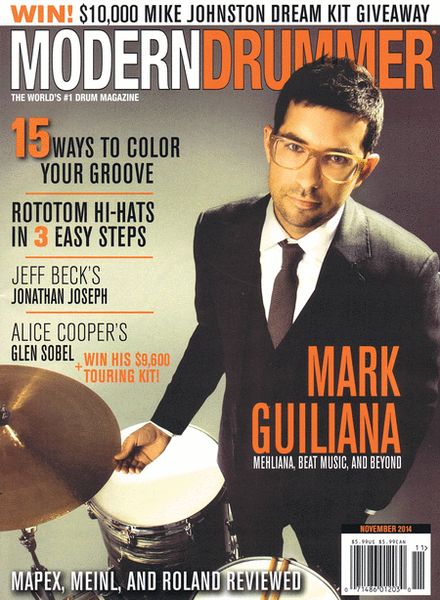 Modern Drummer Magazine November 2014
