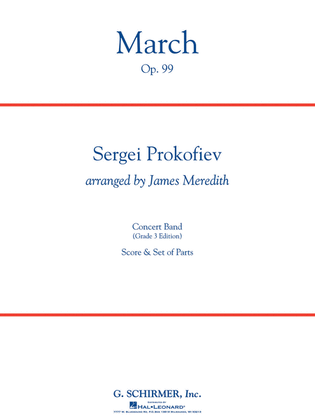Book cover for March, Op. 99