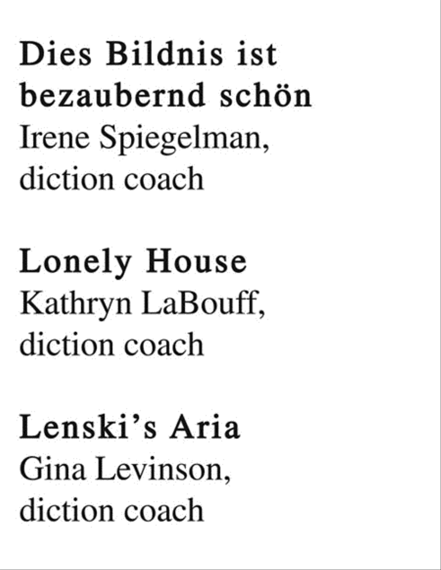 Diction Coach - G. Schirmer Opera Anthology (Arias for Tenor) Voice Solo scores gallery preview page 7