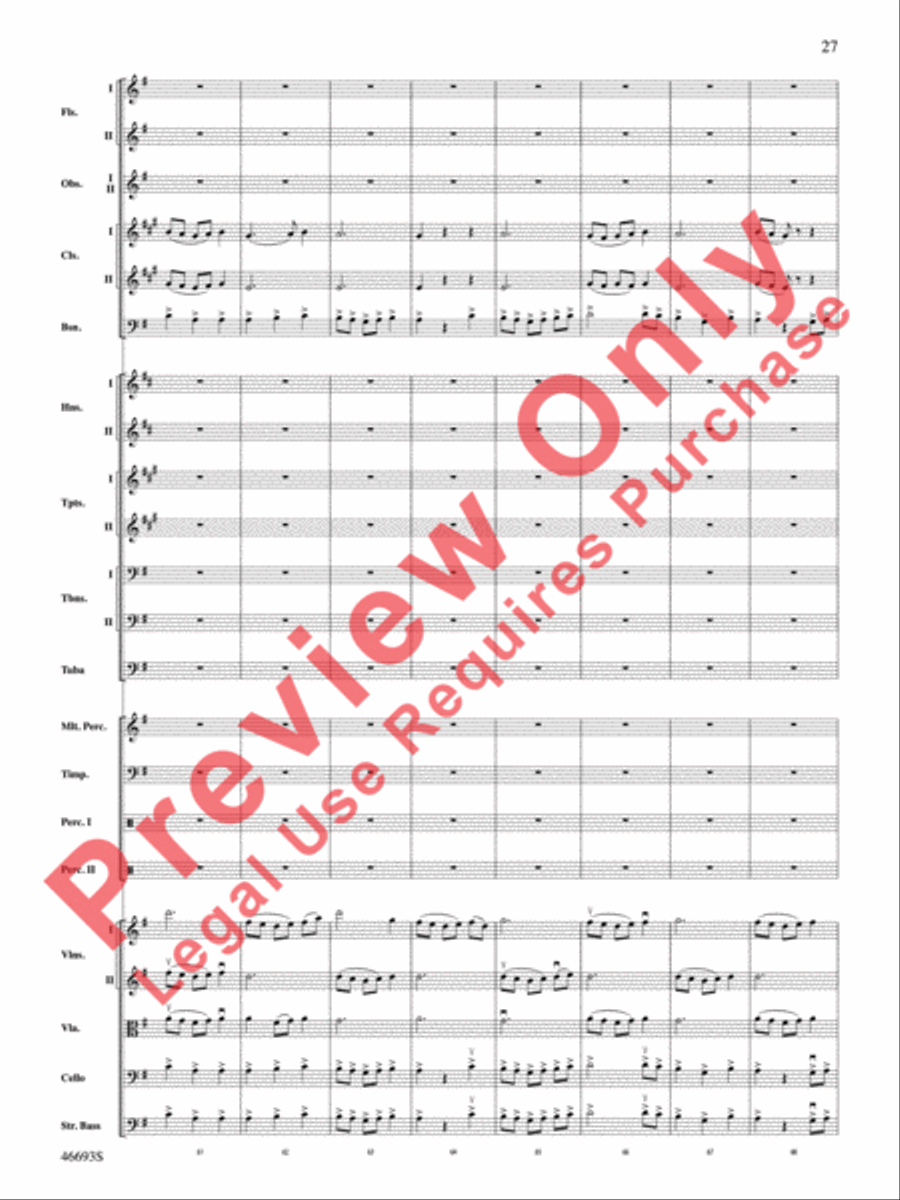 Suite of Carols Full Orchestra scores gallery preview page 28