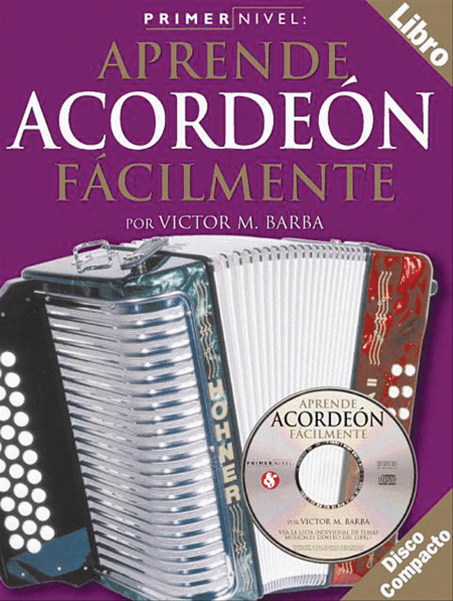 Primer Nivel: Aprende Acordeon Facilmente Accordion scores gallery preview page 1