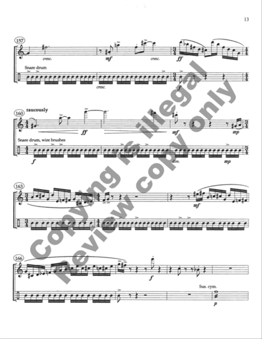 Corker Corker Clarinet scores gallery preview page 28