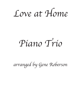 Book cover for Love at Home for Three Piano Players