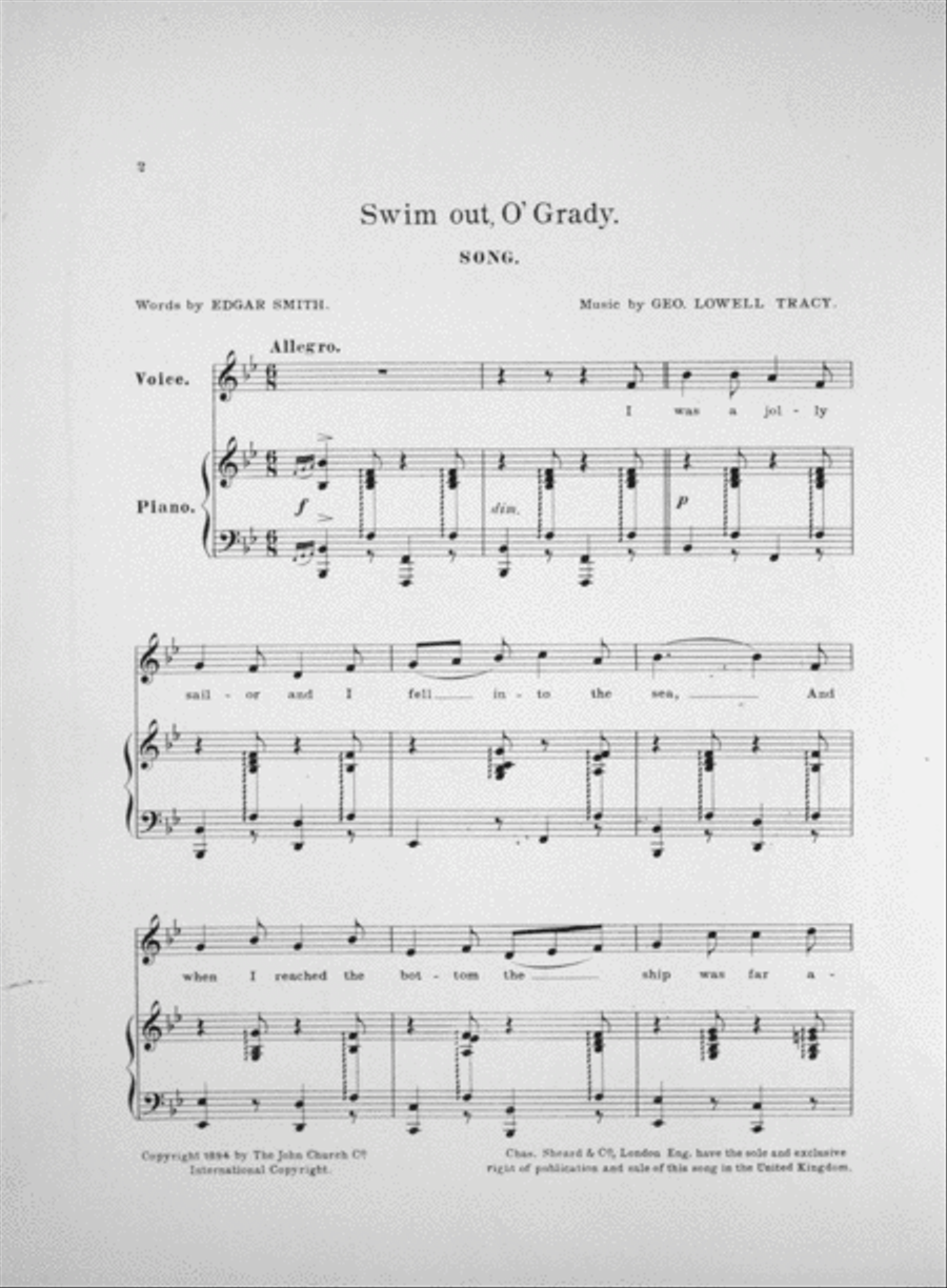 Thomas Q. Seabrooke's Great Song, 