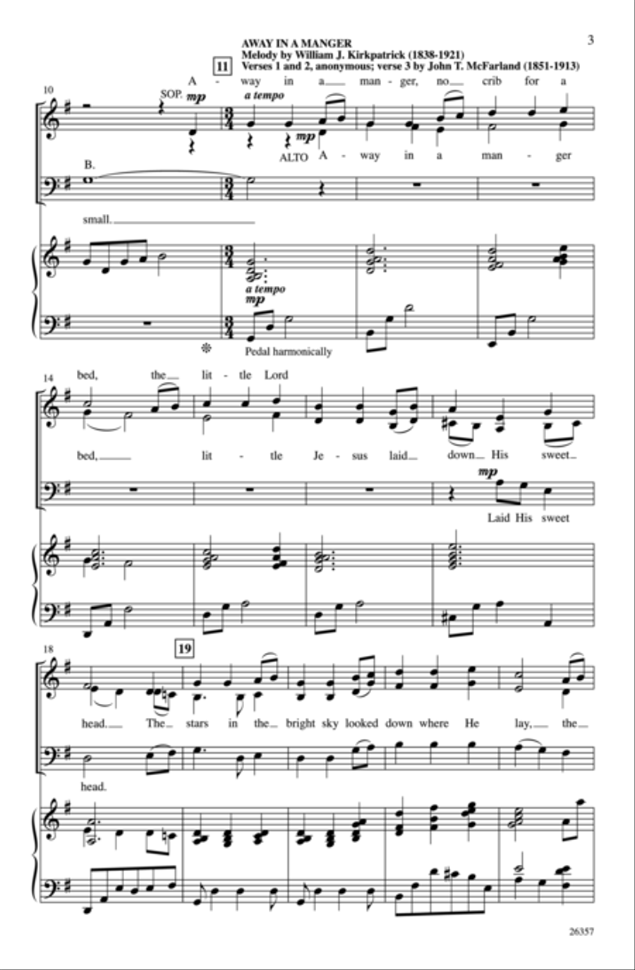 Carols at the Manger 3-Part scores gallery preview page 3