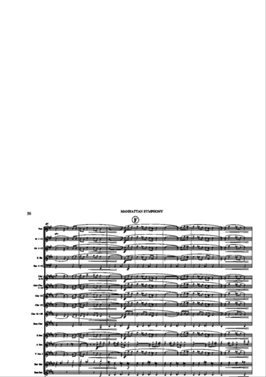 Manhattan Symphony Concert Band scores gallery preview page 54