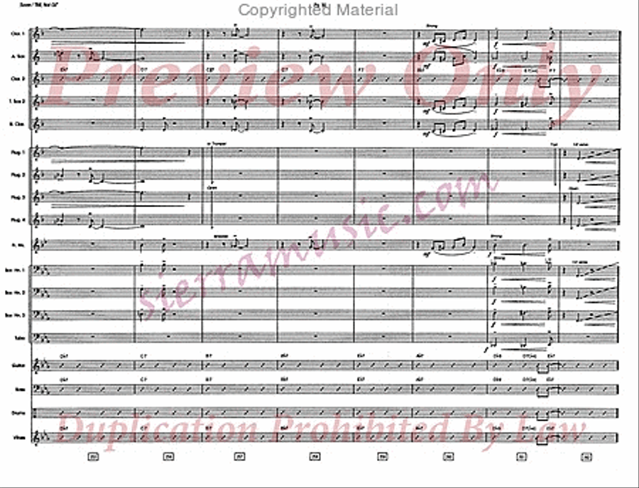 Bill, Not Gil Bill, Not Gil Jazz Ensemble scores gallery preview page 31