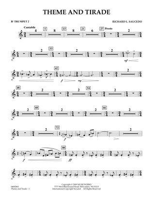 Theme and Tirade - Bb Trumpet 2