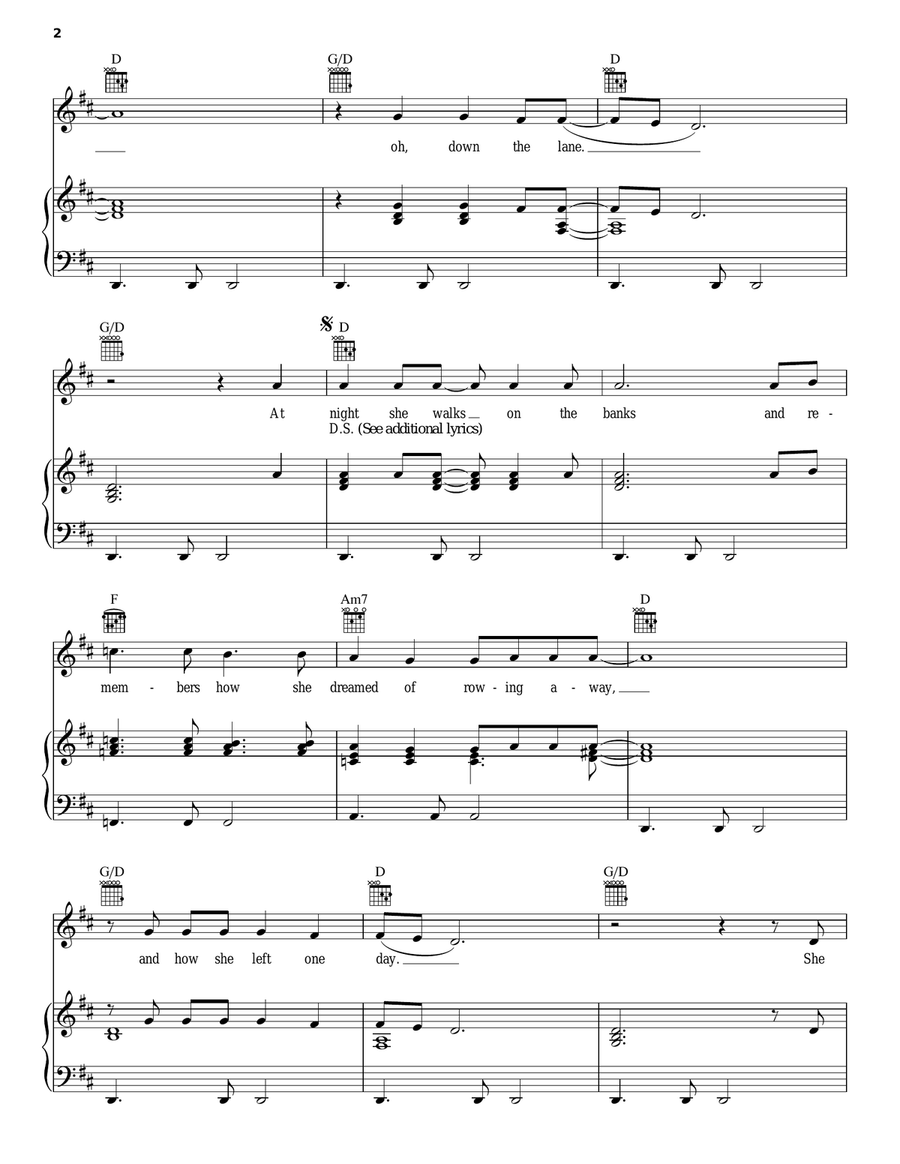 Across The River Across The River Acoustic Guitar scores gallery preview page 2