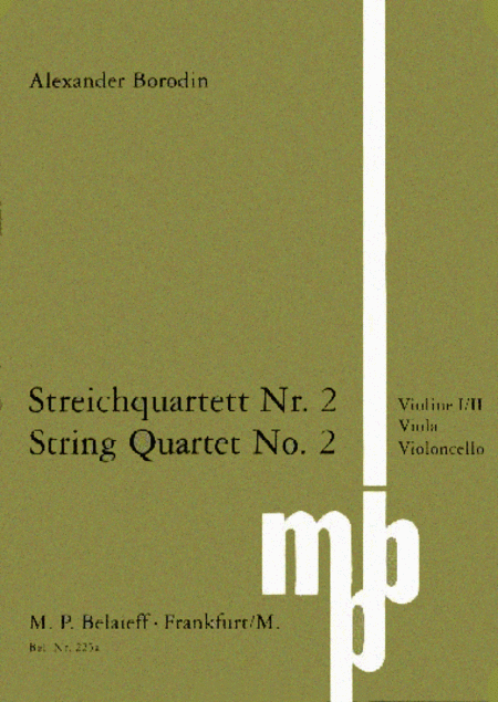 Alexander Borodin: String Quartet No.2