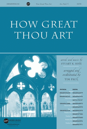 Book cover for How Great Thou Art - Anthem