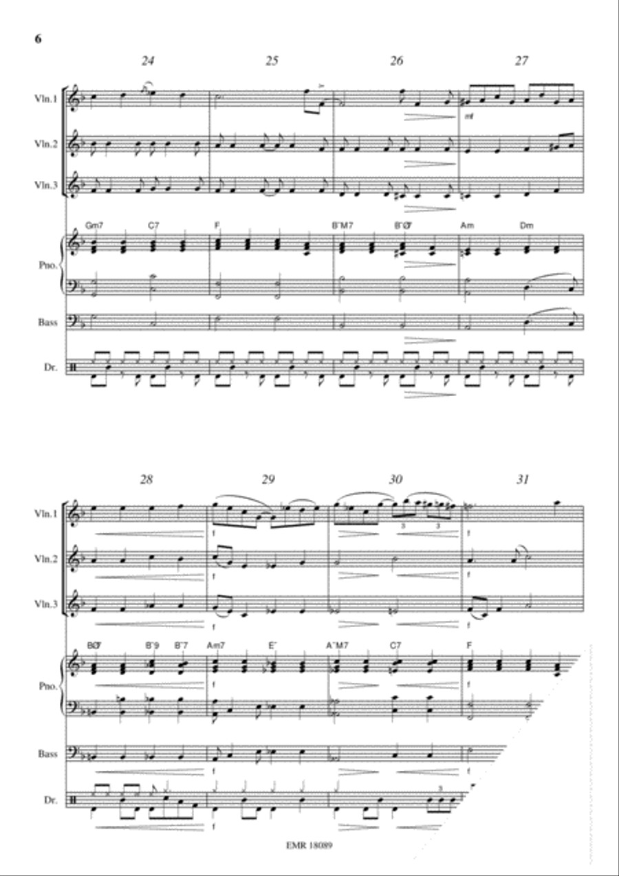 Bess, You Is My Woman Now Violin scores gallery preview page 6