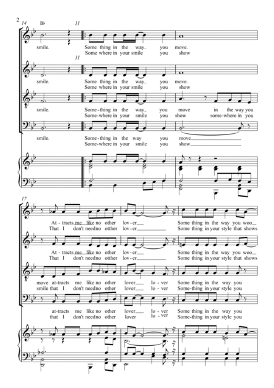 Something Something 4-Part scores gallery preview page 2