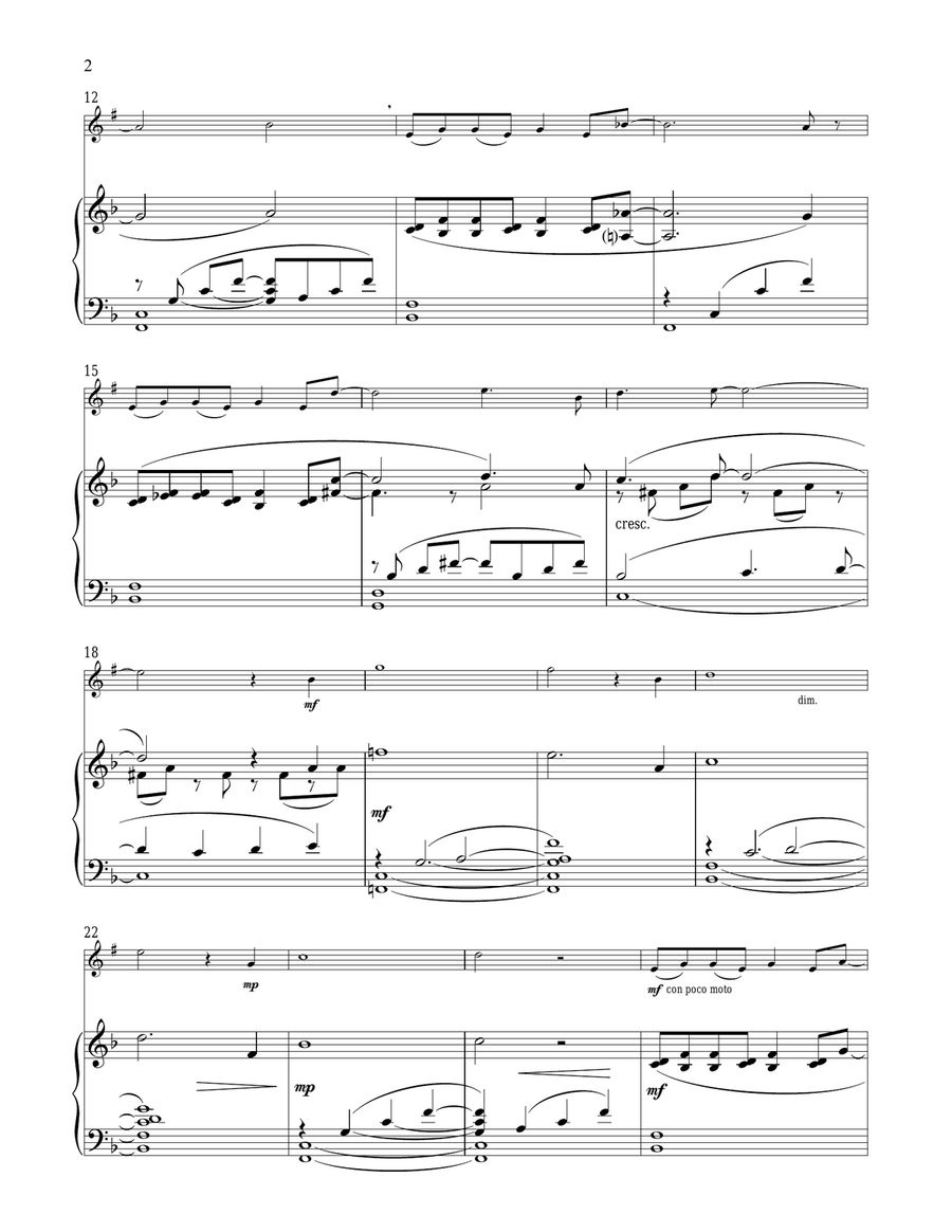 Johanna (from Sweeney Todd) Clarinet Solo scores gallery preview page 2