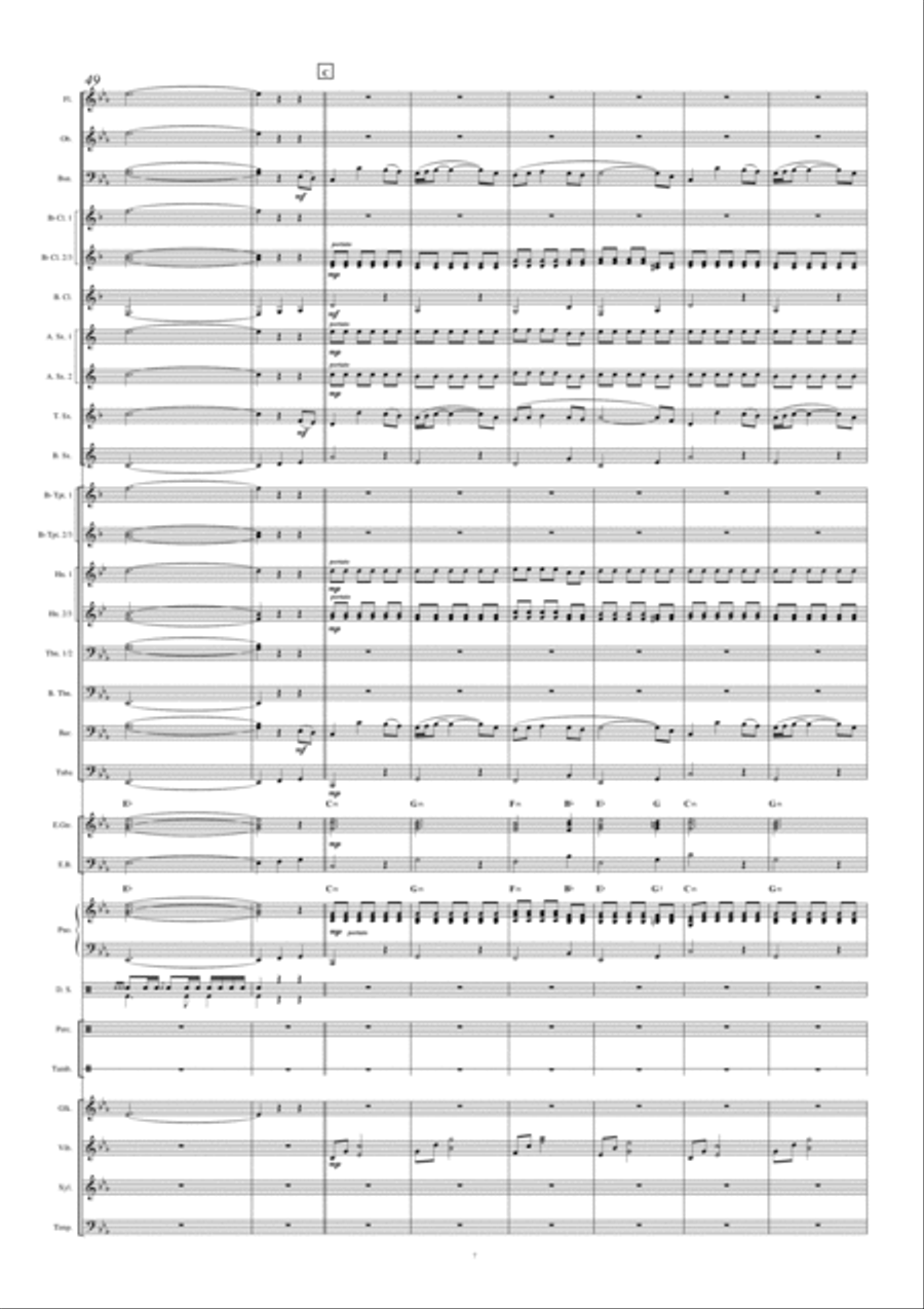 Haexdonck Concert Band scores gallery preview page 8