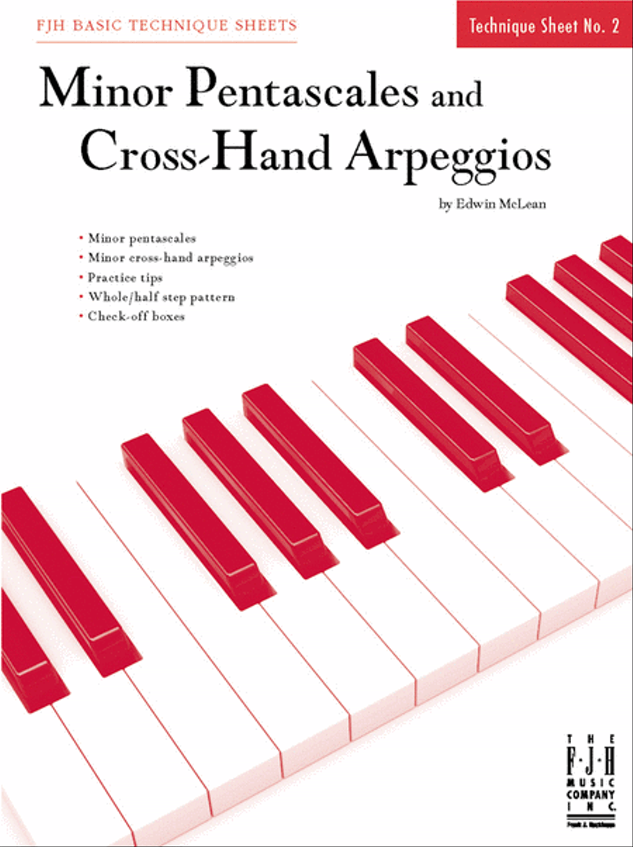 Minor Pentascales and Cross-Hand Arpeggios Piano Method scores gallery preview page 2