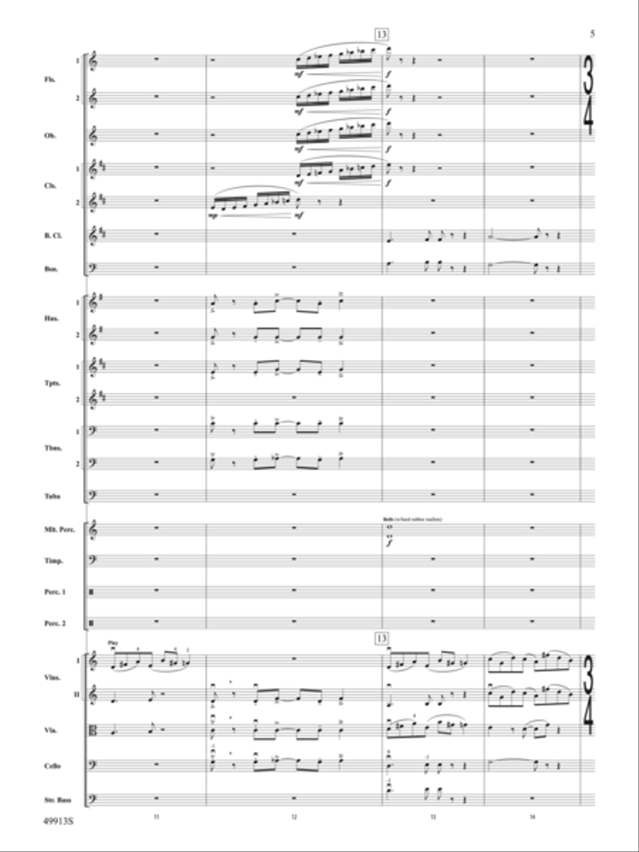 Fantastic Beasts: The Secrets of Dumbledore: Score Full Orchestra scores gallery preview page 5