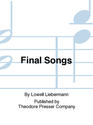 Book cover for Final Songs