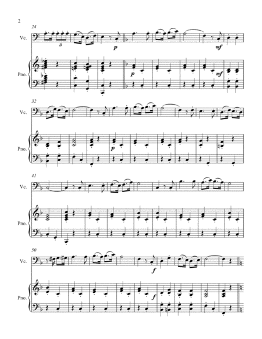 The Little Drum Piano scores gallery preview page 2