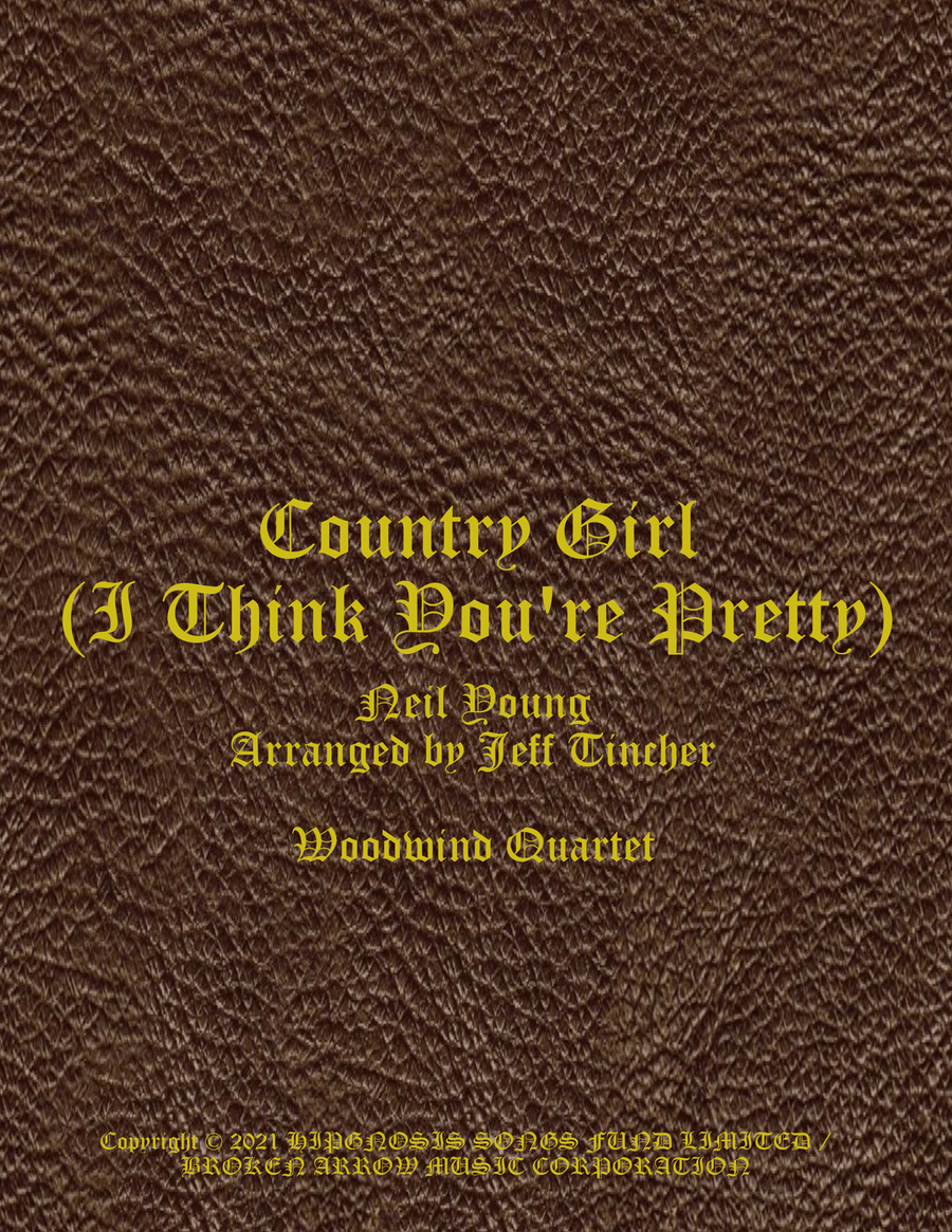 Country Girl I Think You're Pretty