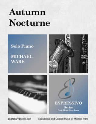 Book cover for Autumn Nocturne (Relaxing Piano)