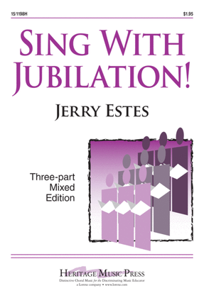 Book cover for Sing With Jubilation