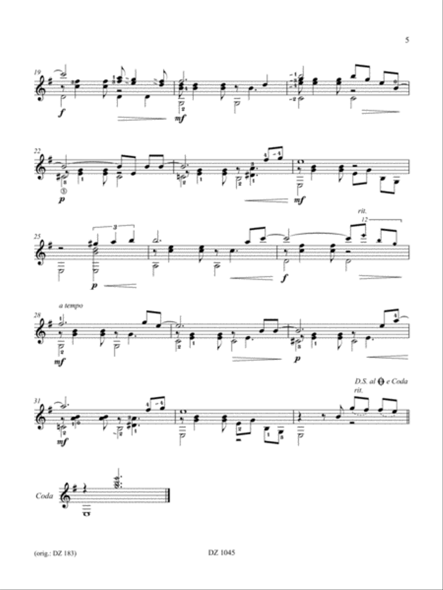 La guitare dans tous ses états, vol. 5 Classical Guitar scores gallery preview page 5