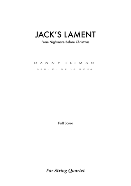 Jack's Lament