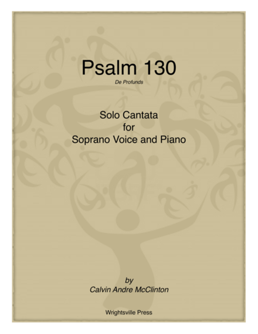 Psalm 130 (De Profunds) Soprano Voice scores gallery preview page 1