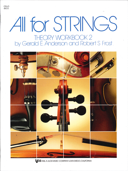 All For Strings Theory Workbook 2 - Cello