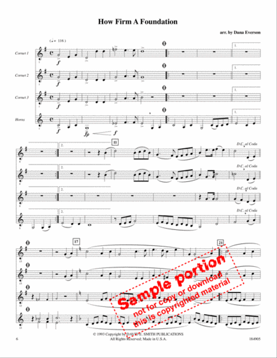 Hymnsembles- Vol I, Bk 1- Conductor/Keyboard Large Ensemble scores gallery preview page 6