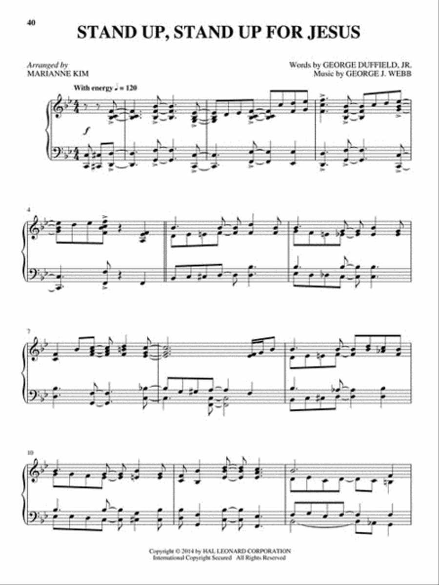 Contemporary Hymn Stylings Piano Solo scores gallery preview page 6