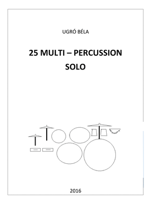 25 Multi - Percussion Solo