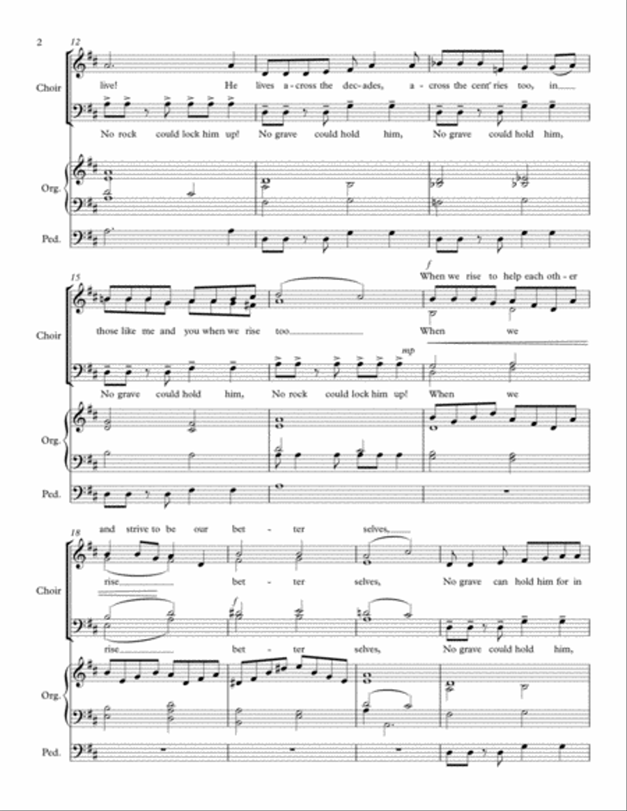 No Grave 4-Part scores gallery preview page 2