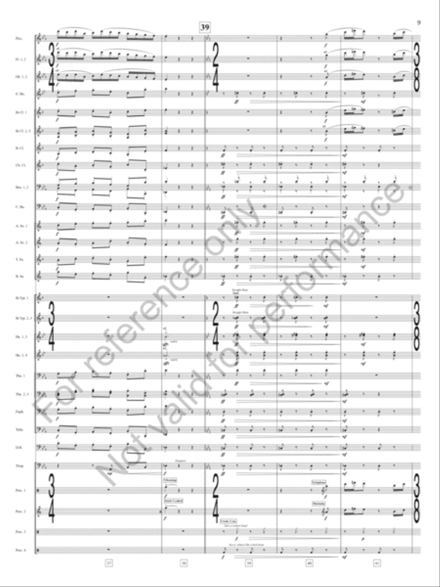 Arkansas Traveler Arkansas Traveler Concert Band scores gallery preview page 10