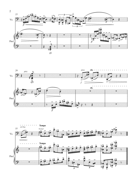 das grab von Webern (for cello and piano) image number null