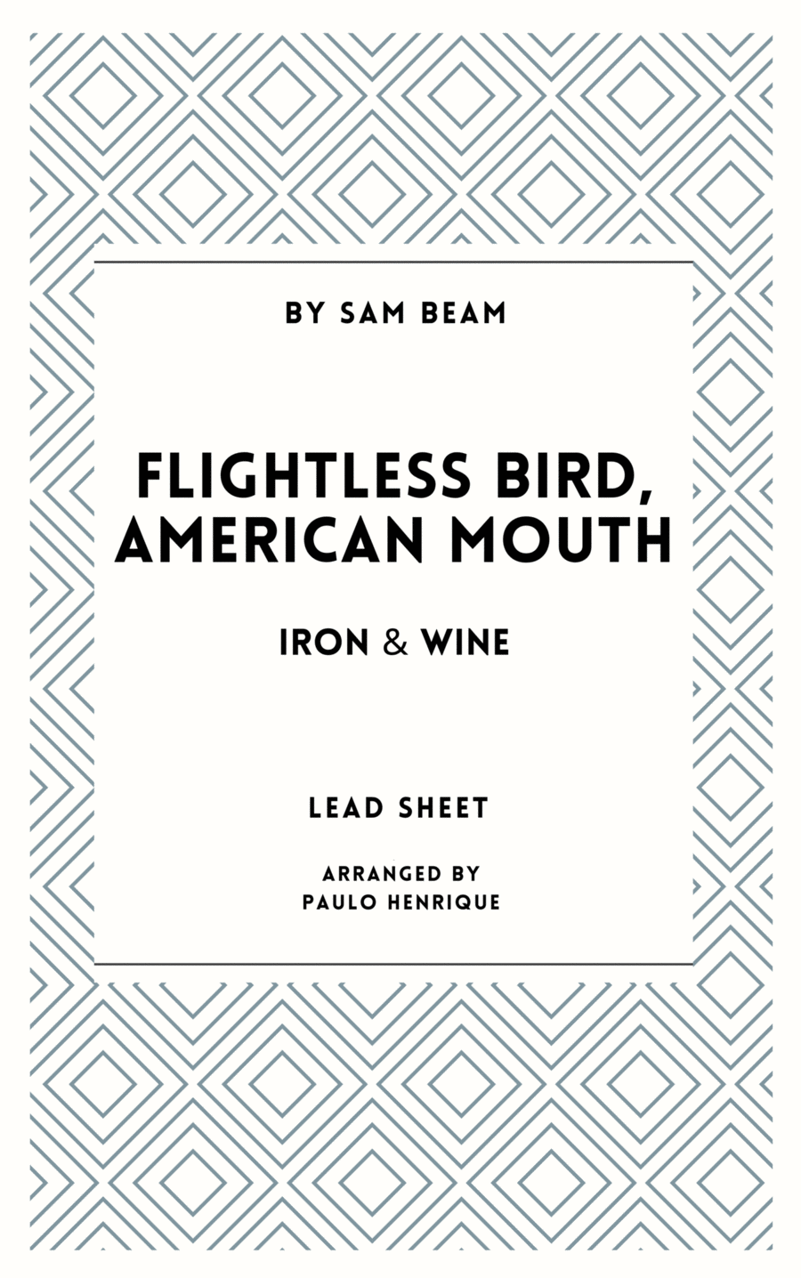 Flightless Bird, American Mouth Piano scores gallery preview page 1