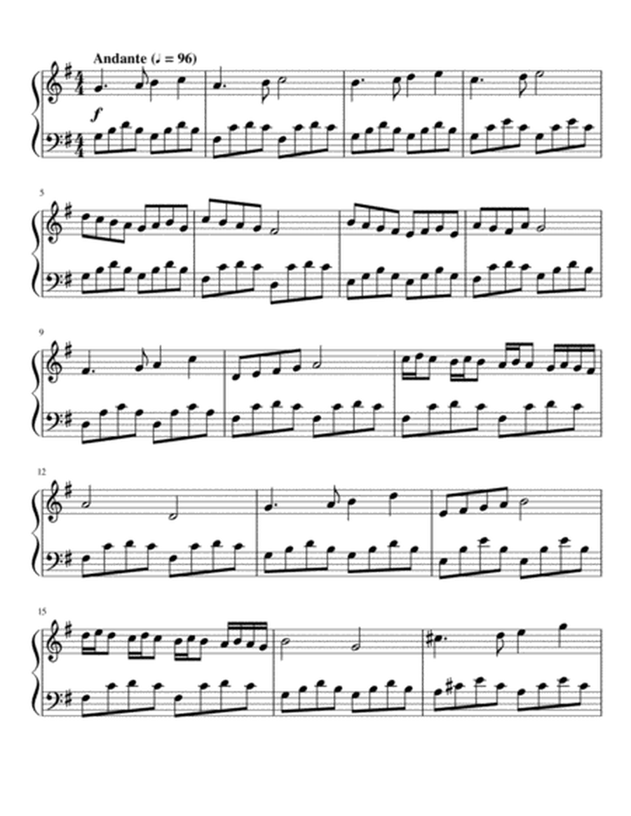 "For Children", Six Easy Pieces for Piano Solo image number null