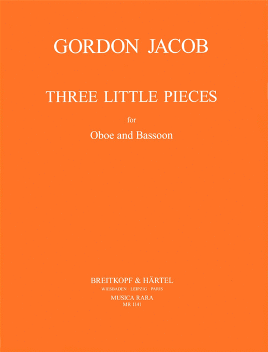 3 Small Pieces Oboe scores gallery preview page 1