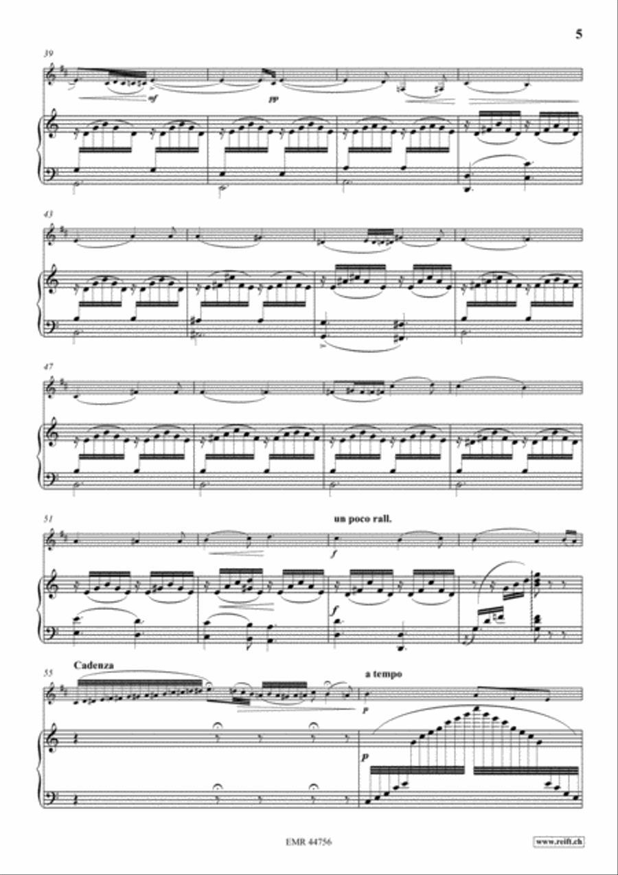 Soiree de St.-Petersbourg Bass Clarinet scores gallery preview page 6