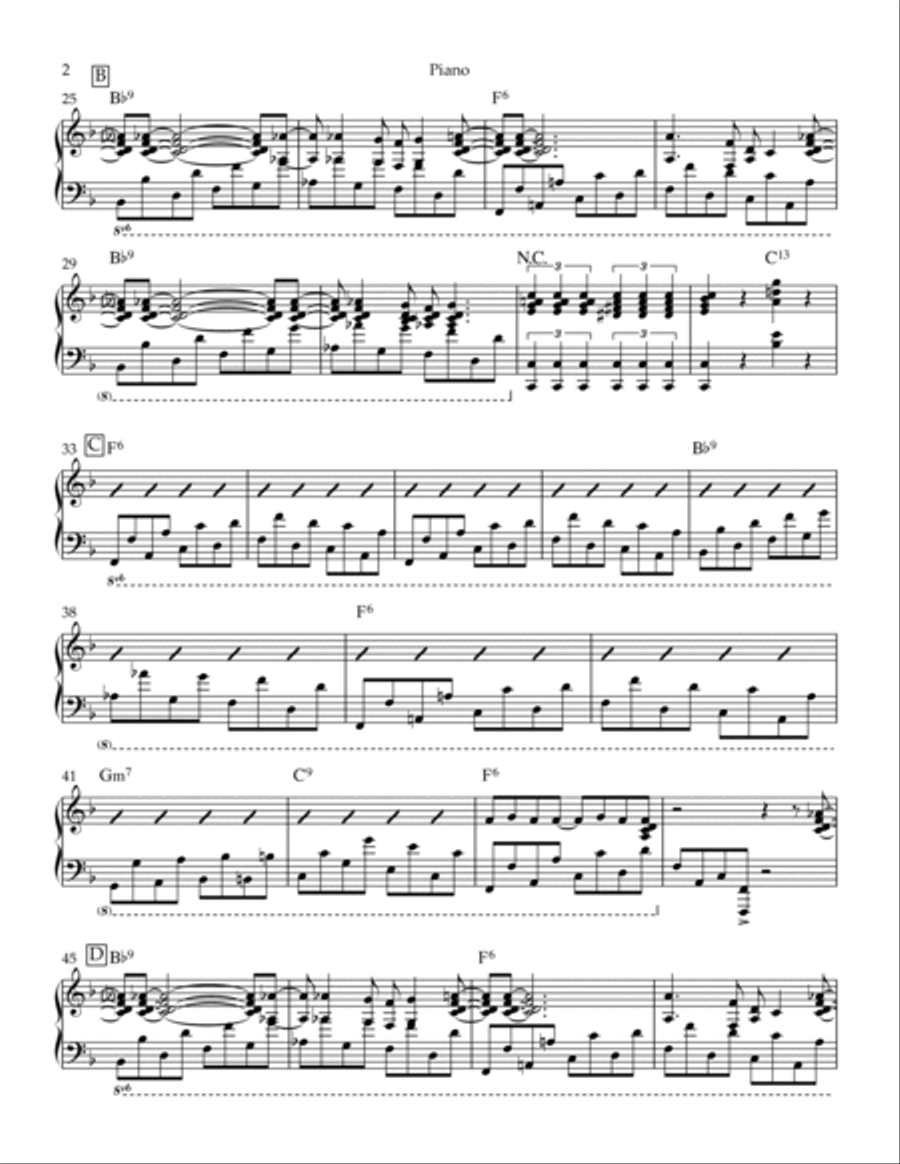 Choo Choo Ch' Boogie Jazz Ensemble scores gallery preview page 3