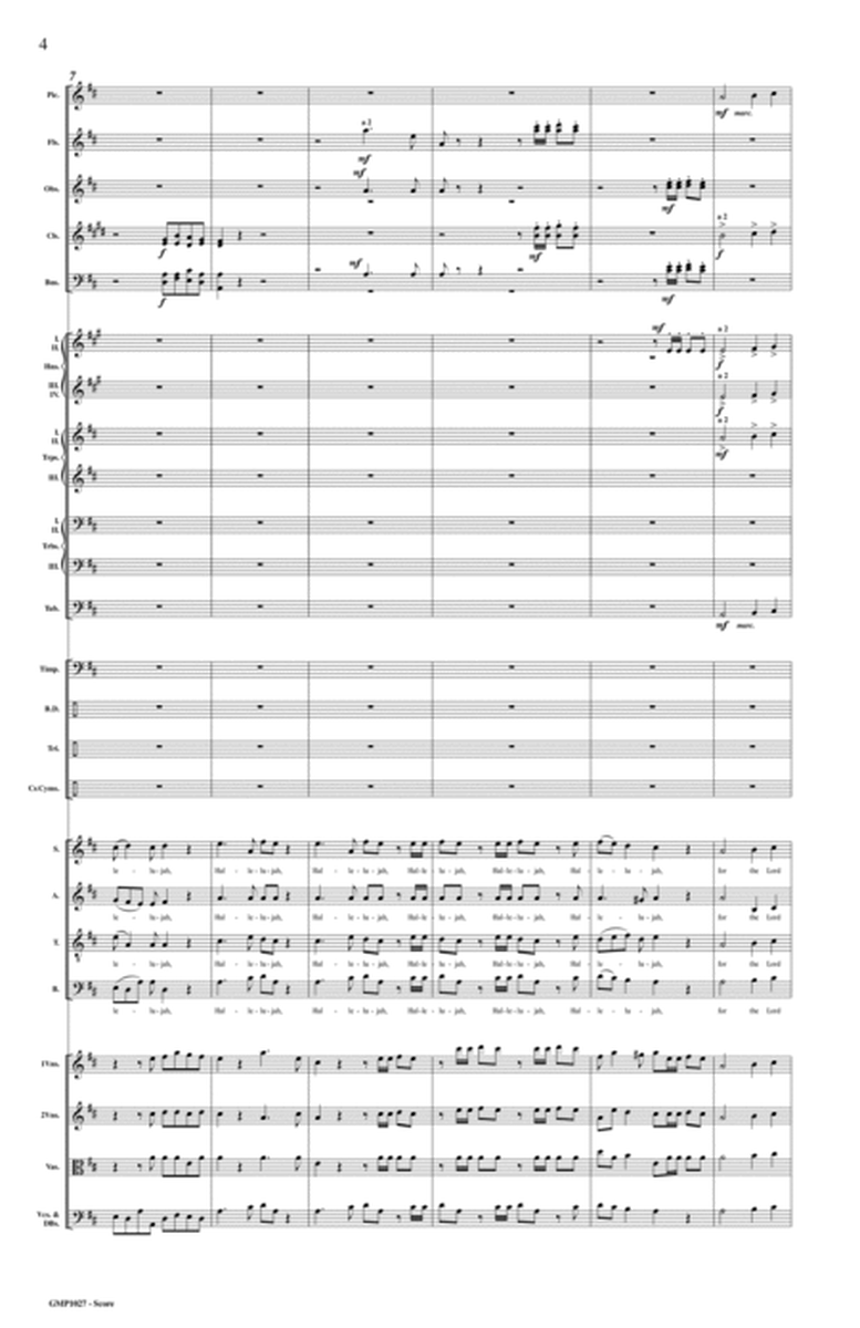 Hallelujah Chorus for full orchestra (score)