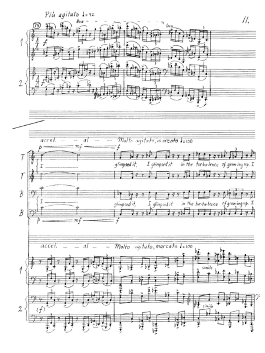 The Incomprehensible Light TTBB scores gallery preview page 25
