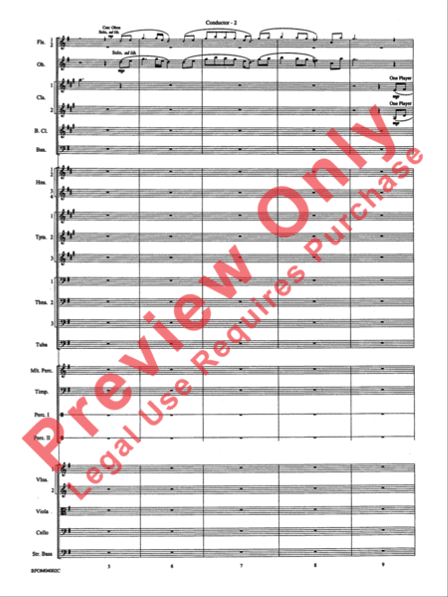 Prairiesong Full Orchestra scores gallery preview page 5