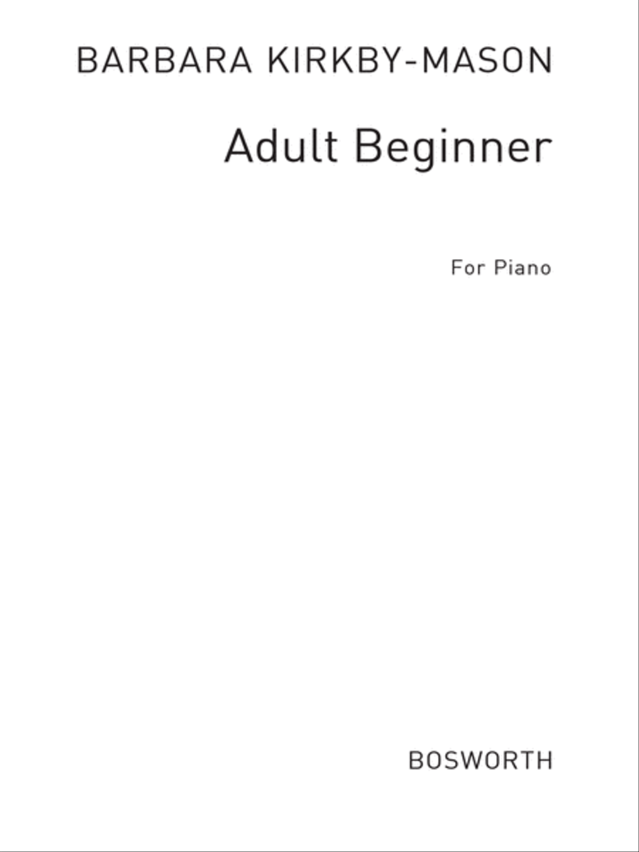 Solo Album For The Adult Beginner Piano Solo scores gallery preview page 1