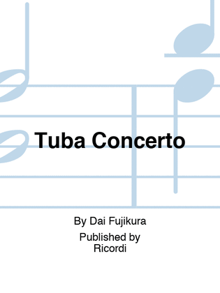 Book cover for Tuba Concerto