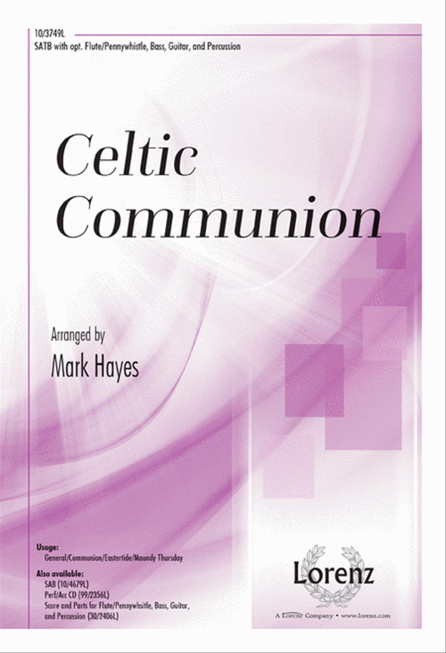 Celtic Communion 4-Part scores gallery preview page 1