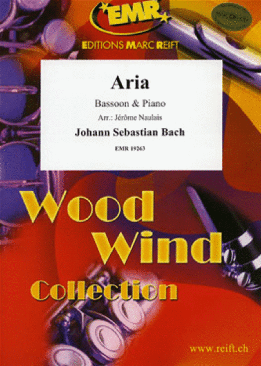 Aria Bassoon Solo scores gallery preview page 1