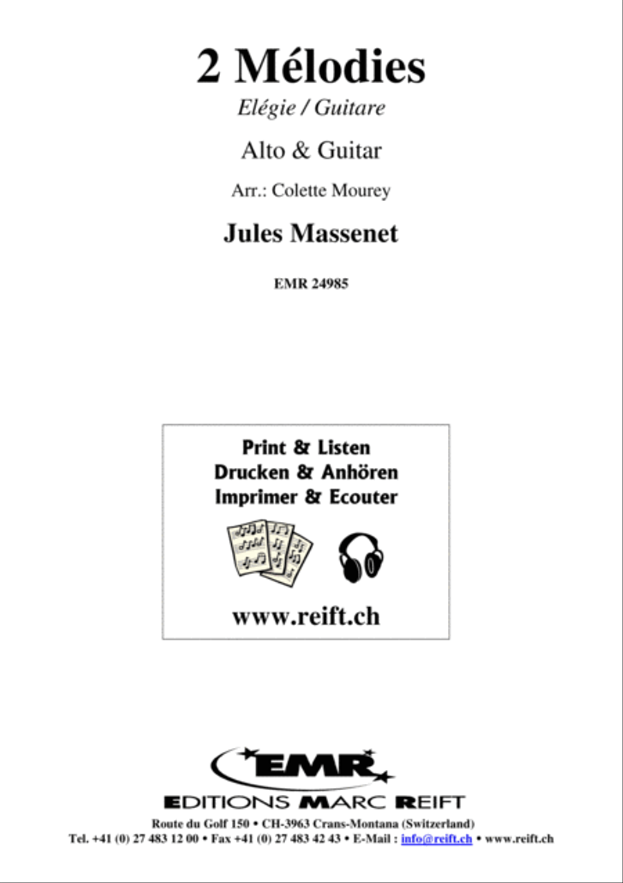 2 Melodies Guitar scores gallery preview page 2