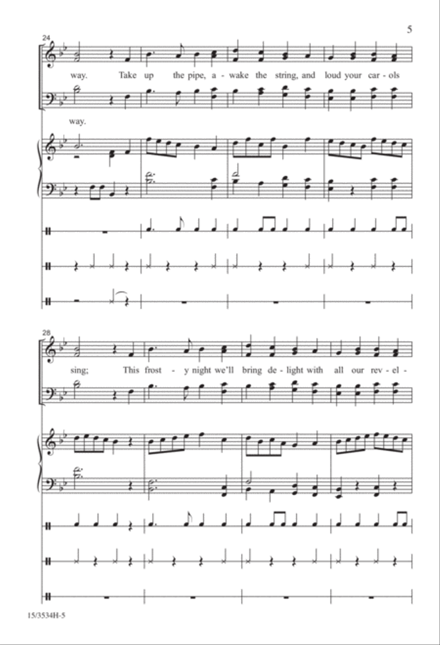 Be Glad This Festive Day 4-Part scores gallery preview page 5